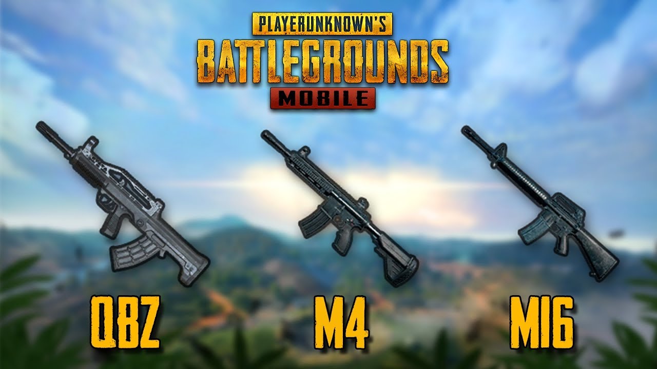 QBZ M4 M16 در پابجی راکسل گیفت